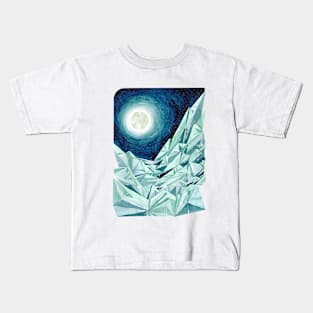 Geometric mountain Kids T-Shirt